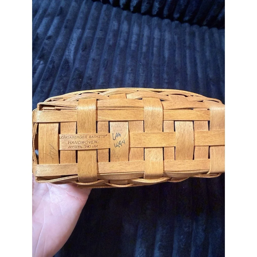 Longaberger Hostess Appreciation Basket Set 1994 | with Liner 8